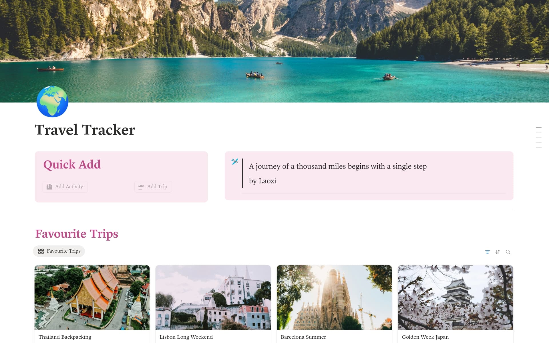My Travels (Trip Planner & Travel Journal)