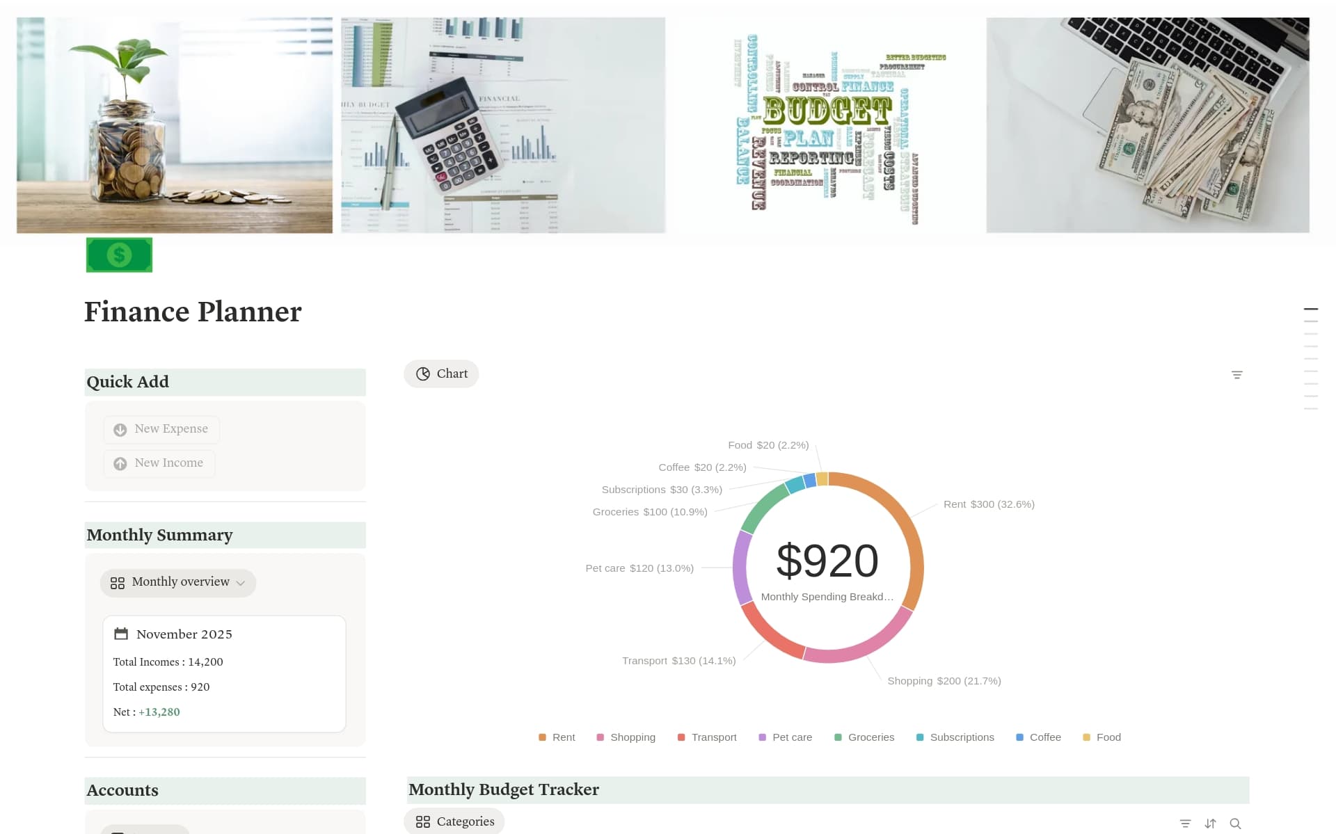 Finance Planner