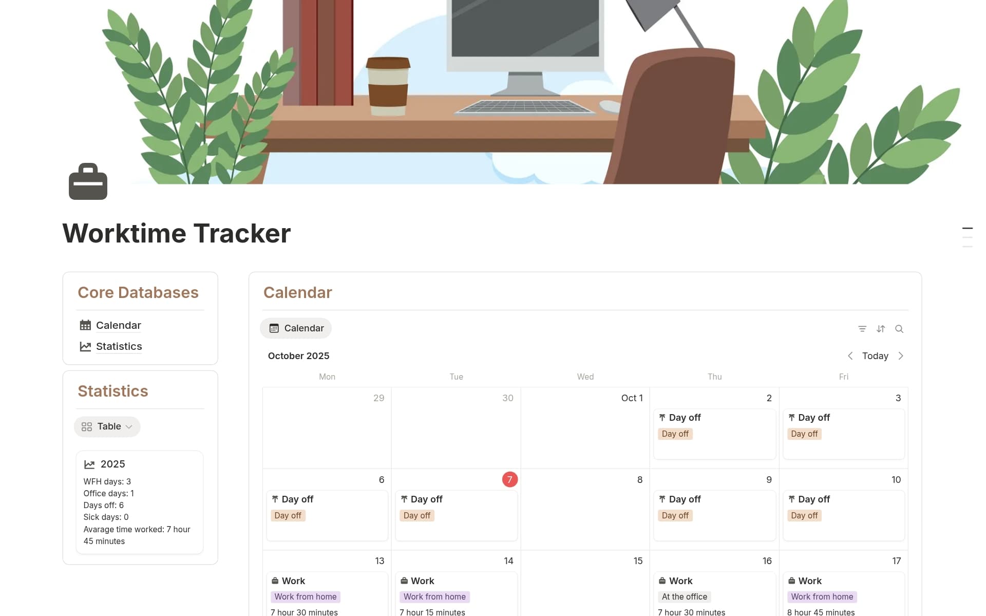 Worktime Tracker