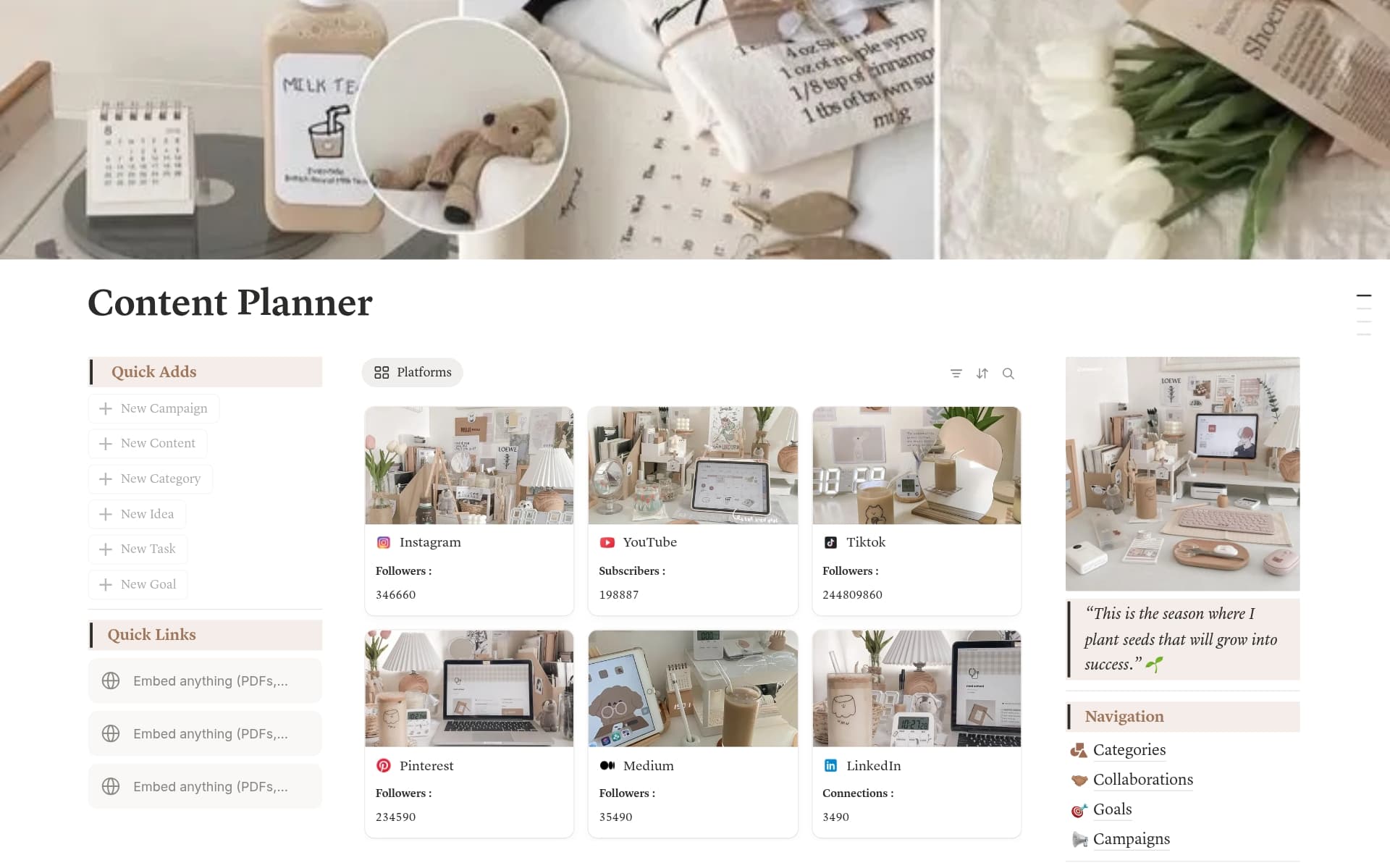 Content Planner