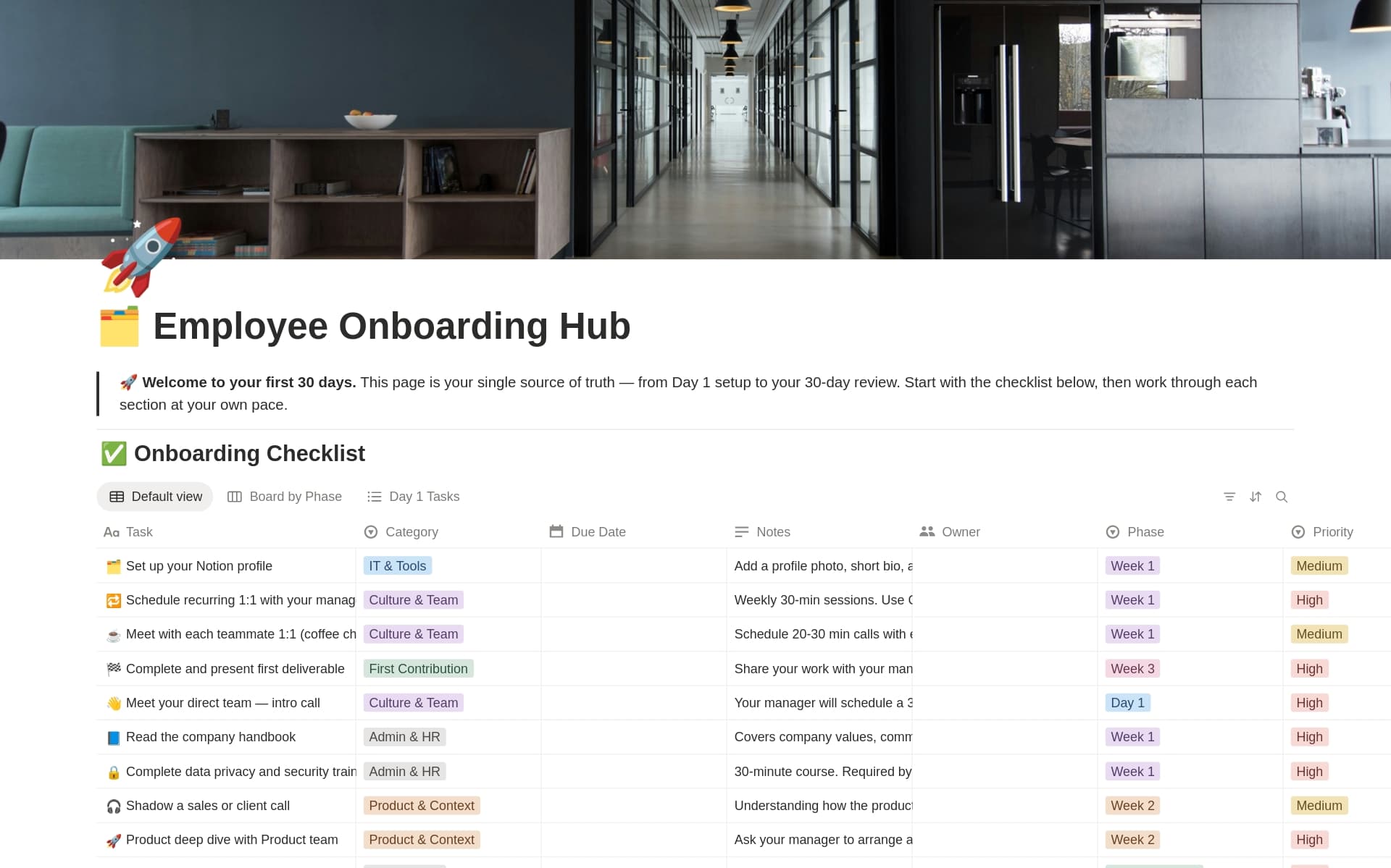 Employee Onboarding Hub