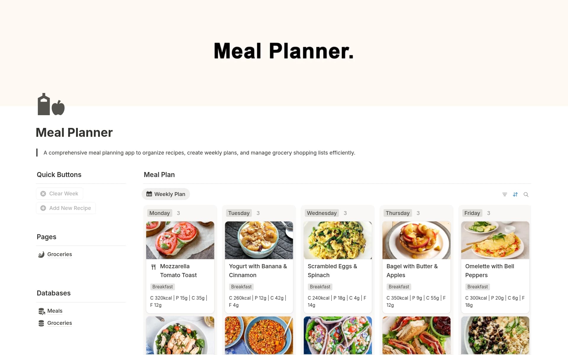 Meal Planner