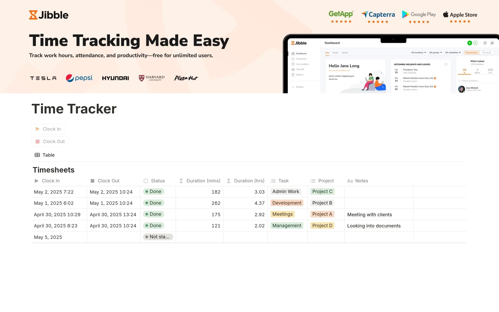 Time Tracker