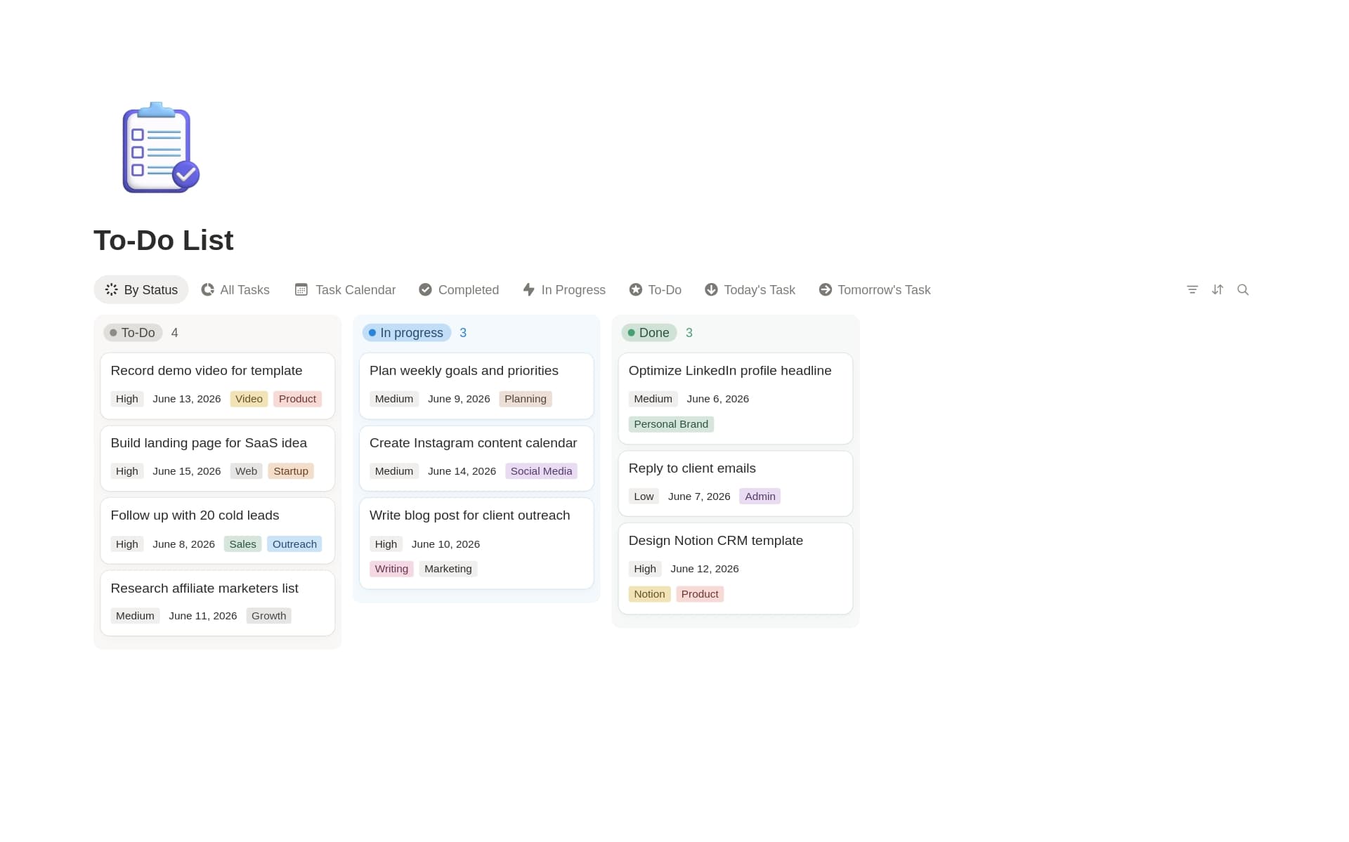 To-Do List