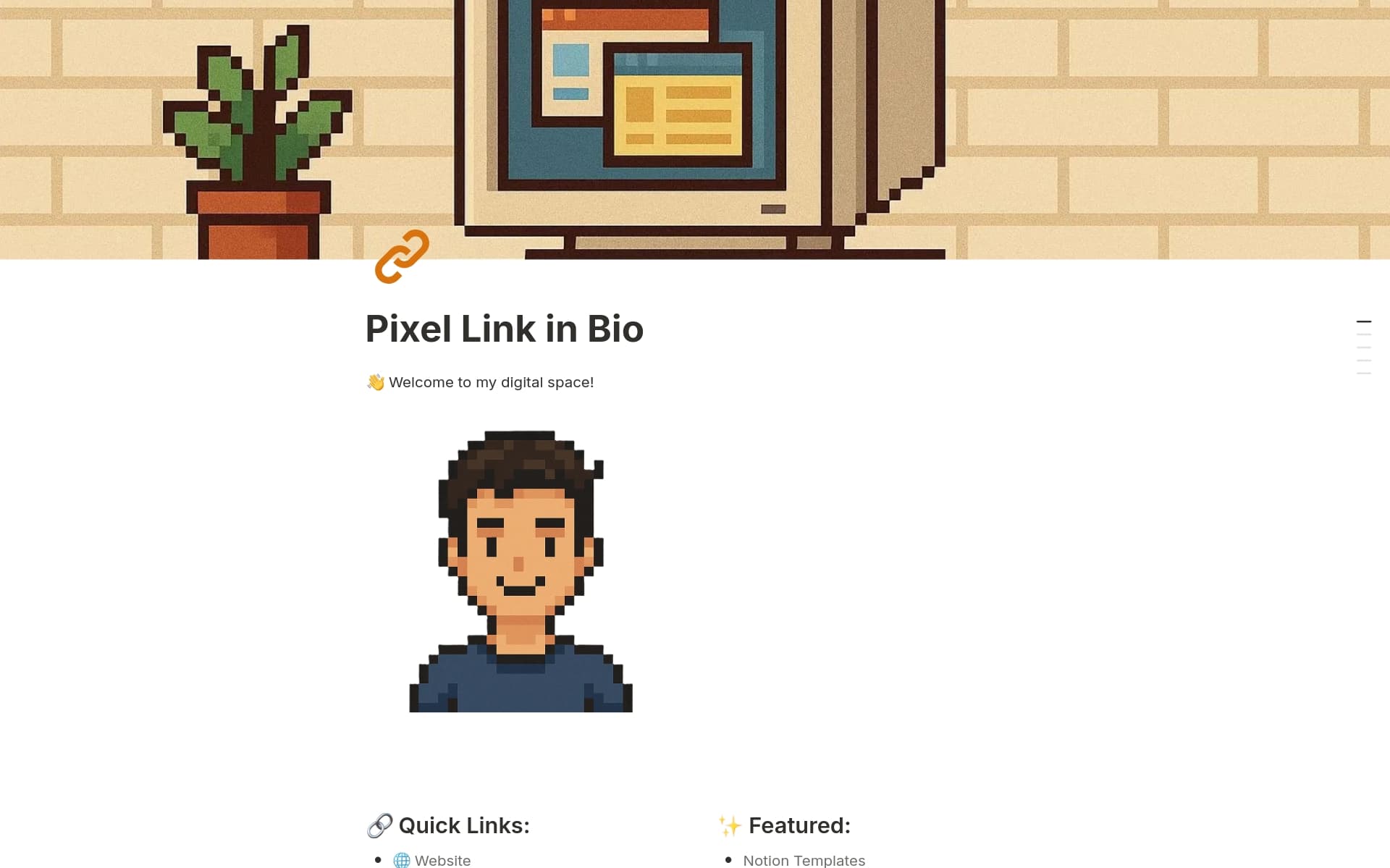 Pixel Link in Bio