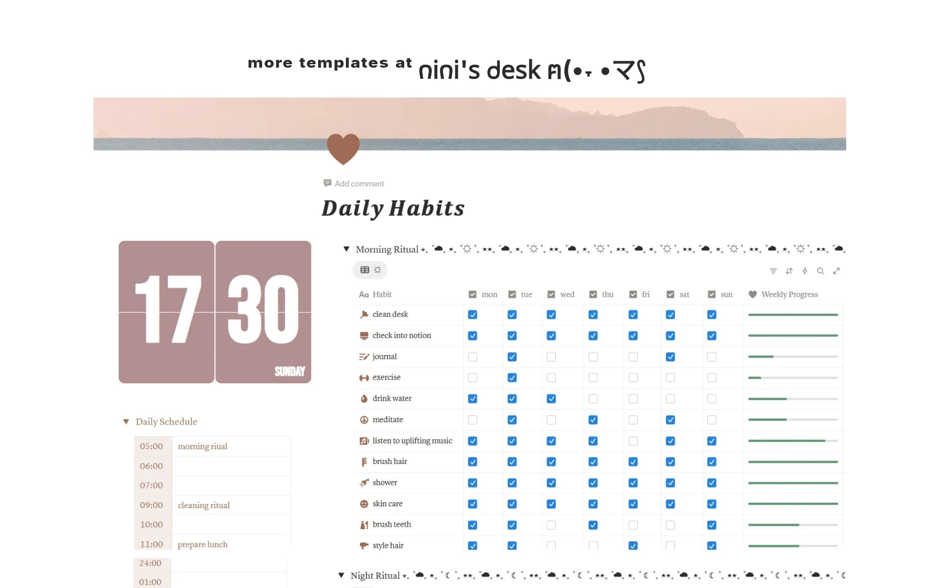 Daily Habits