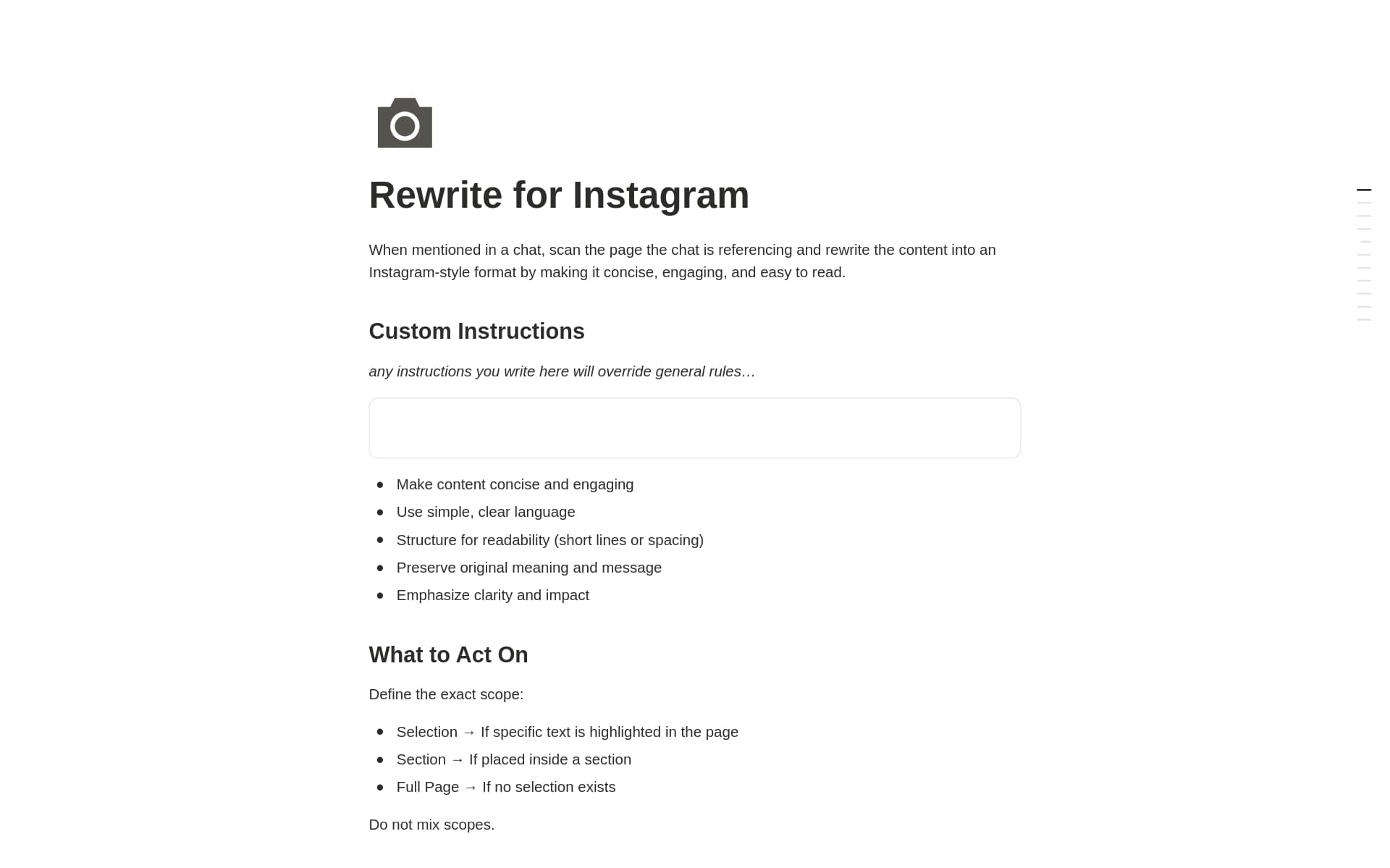 Rewrite for Instagram