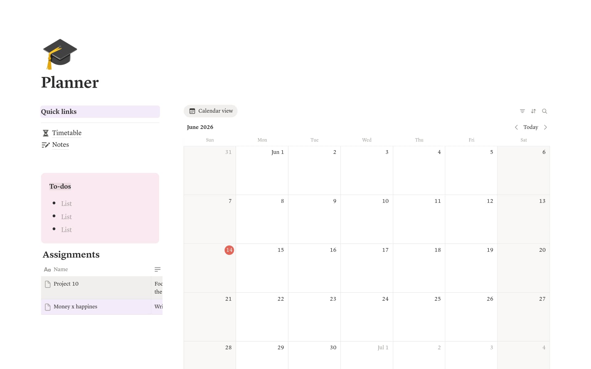 Planner