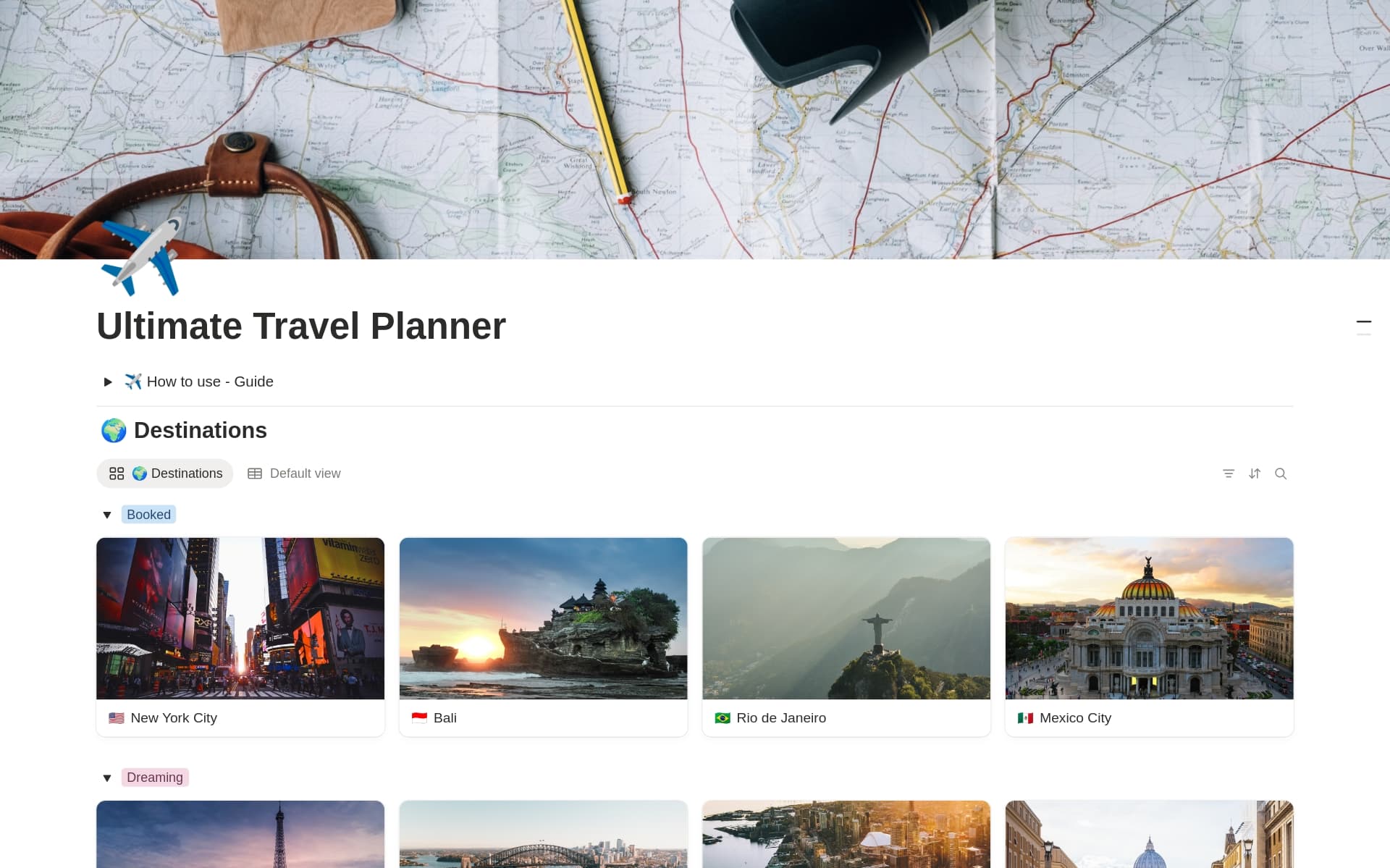 Ultimate Travel Planner