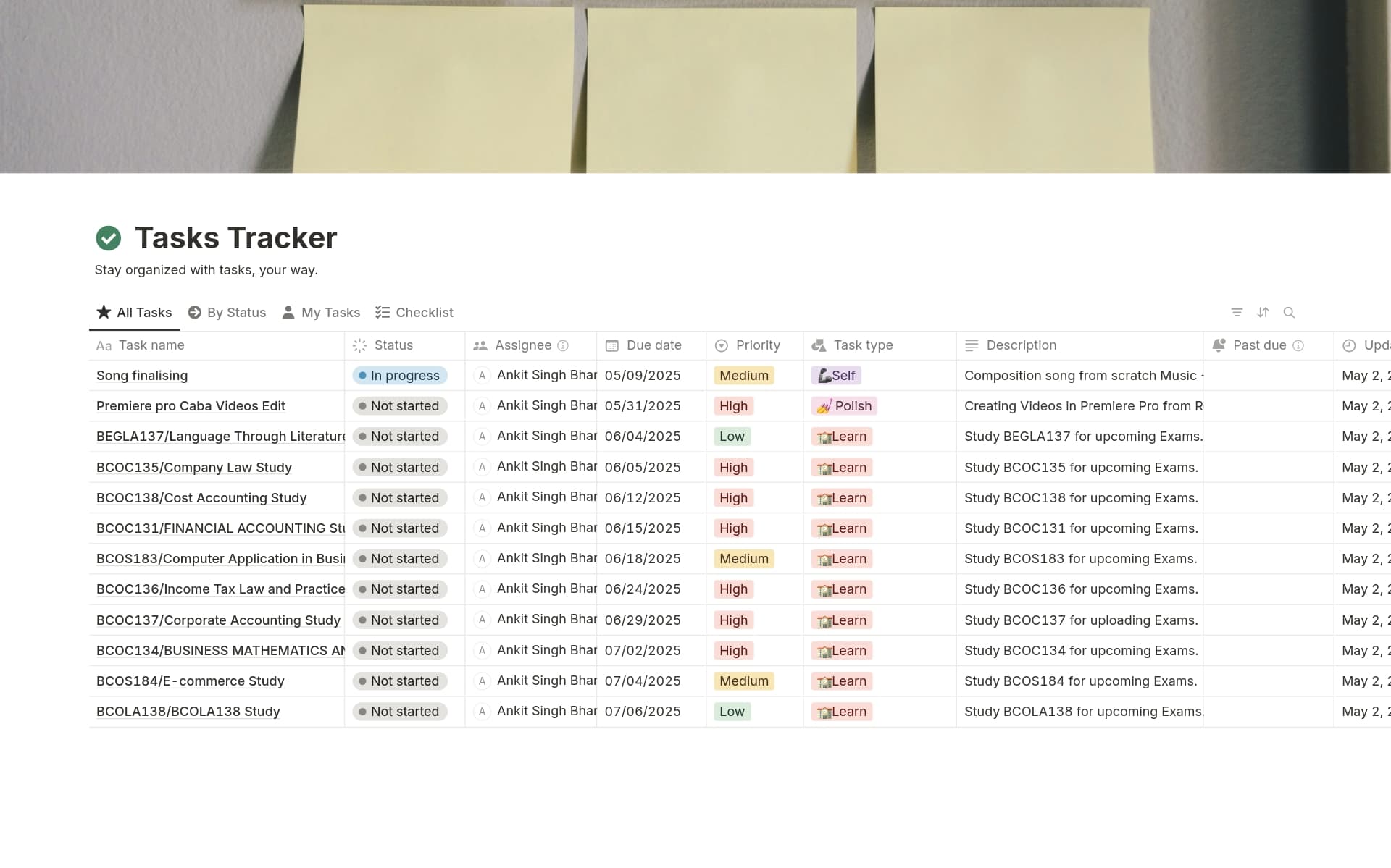 Task Tracker.