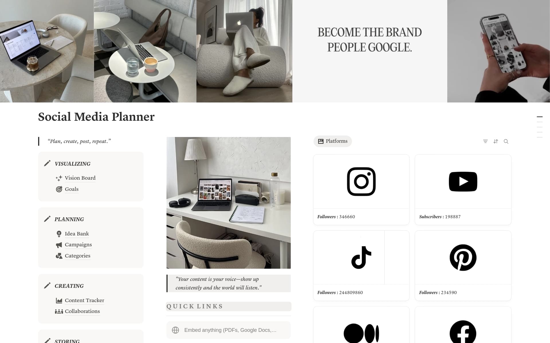 Social Media Planner