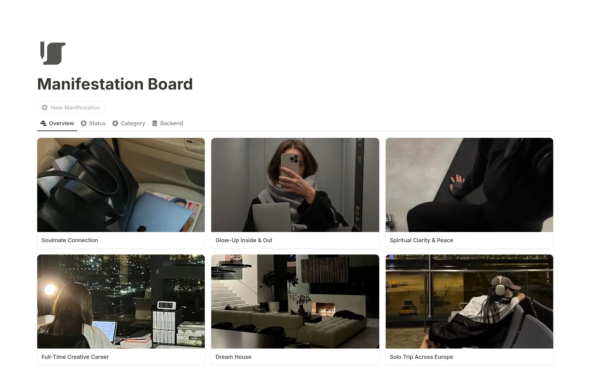 Manifestation Board