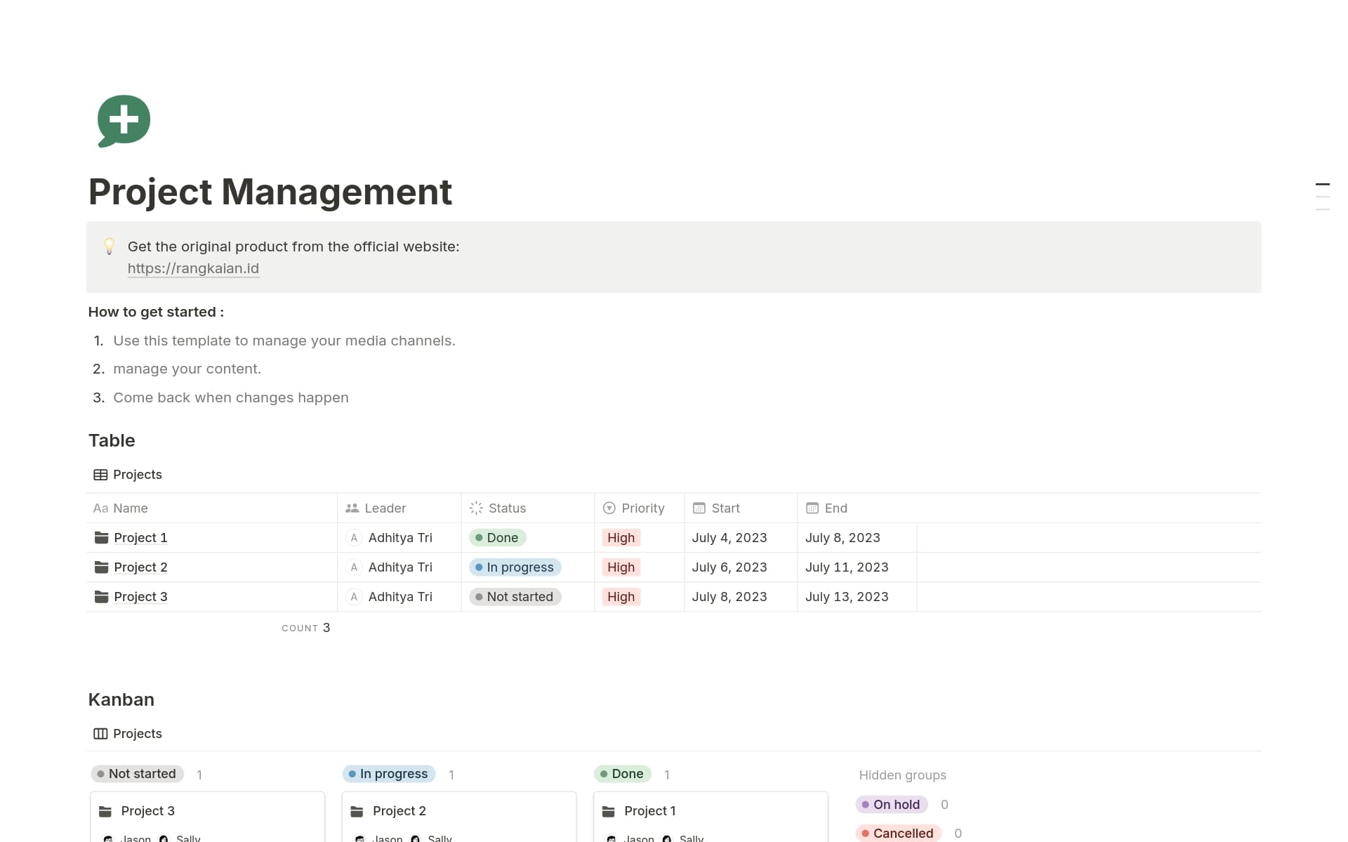 Project Management