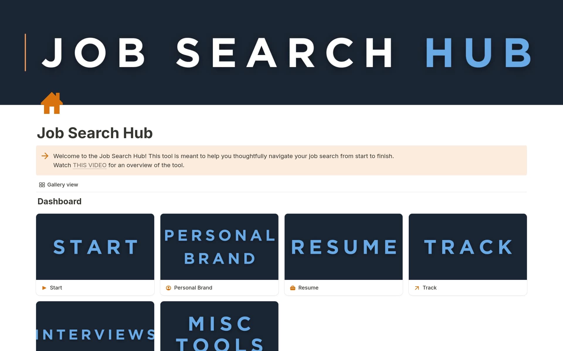 Job Search Planner & Tracker