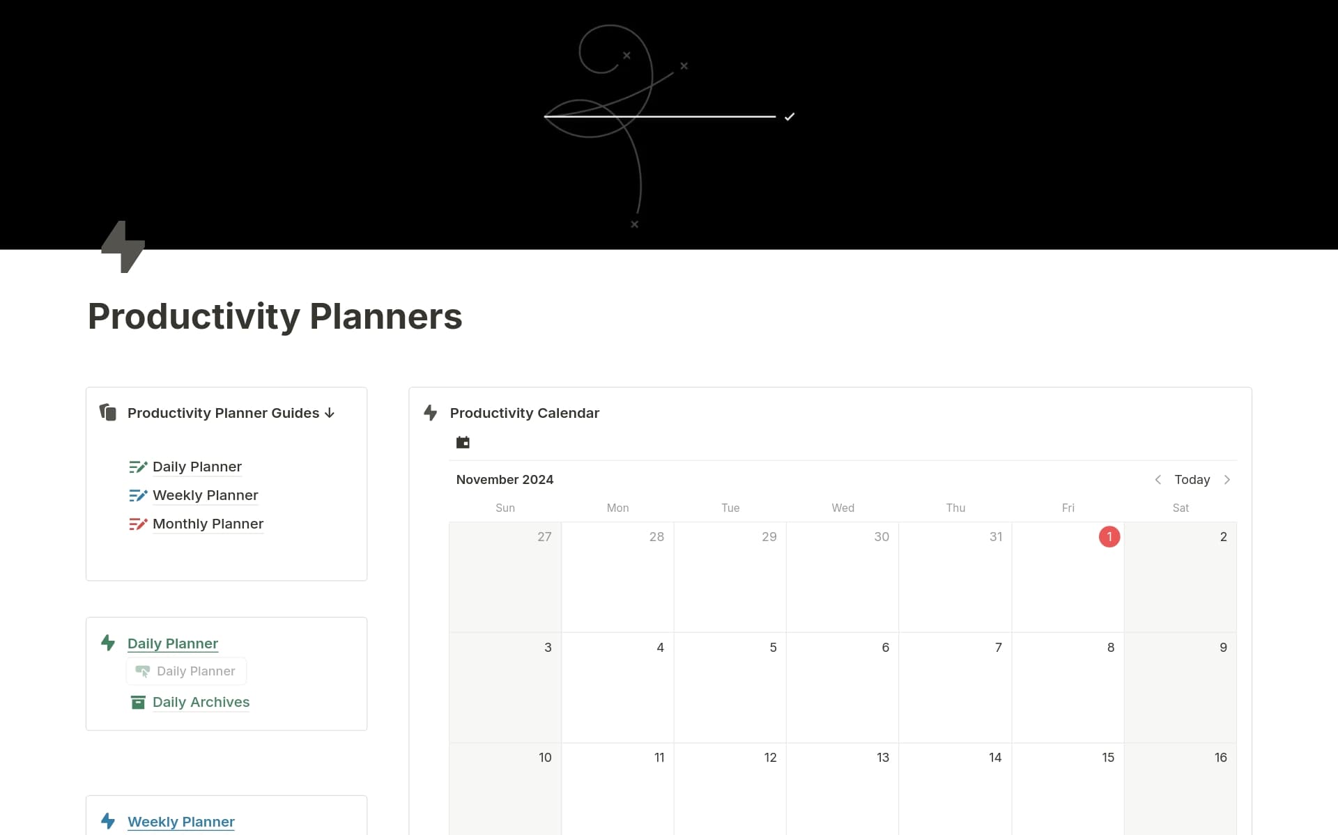 Productivity Planners