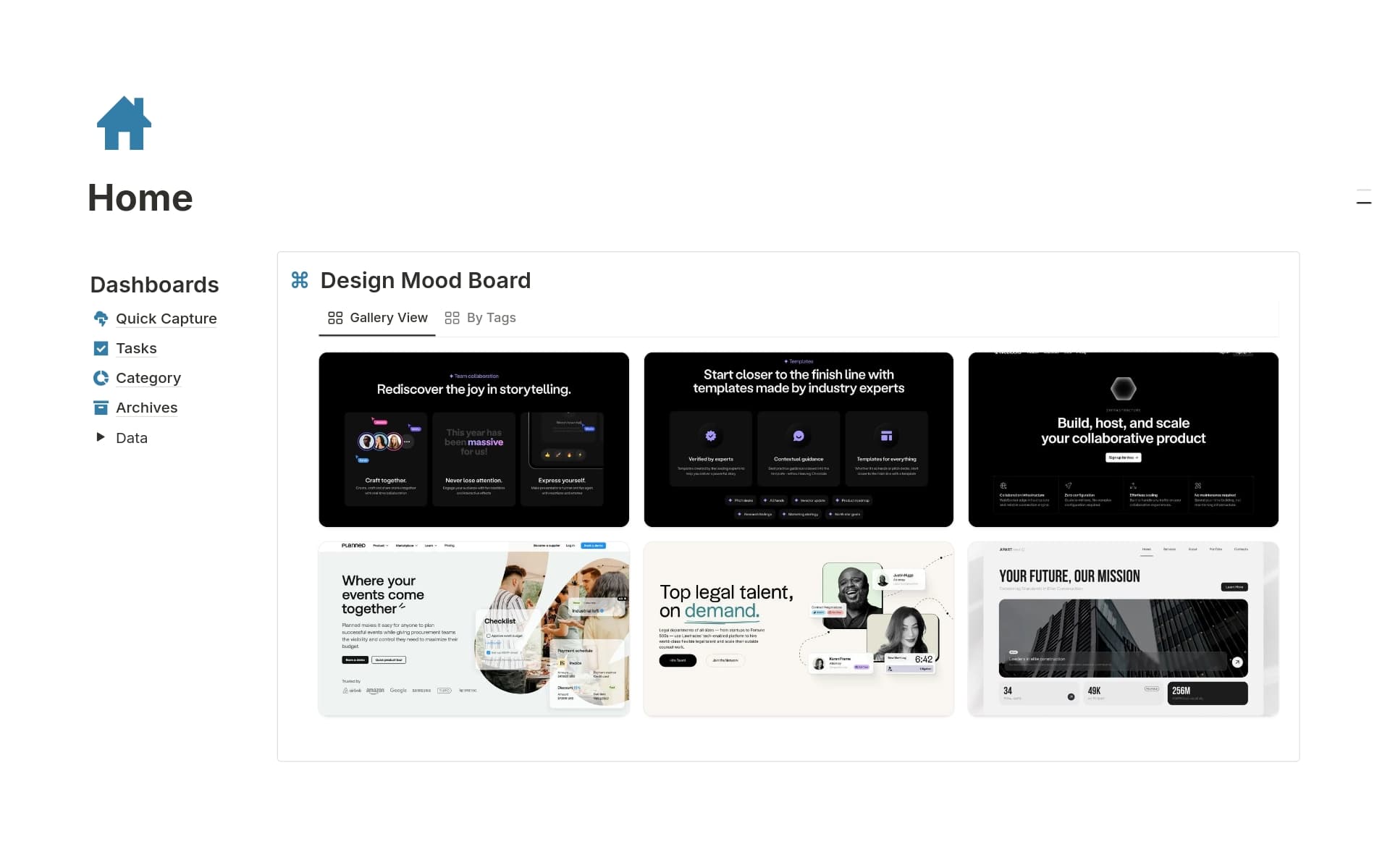 Design Moodboard