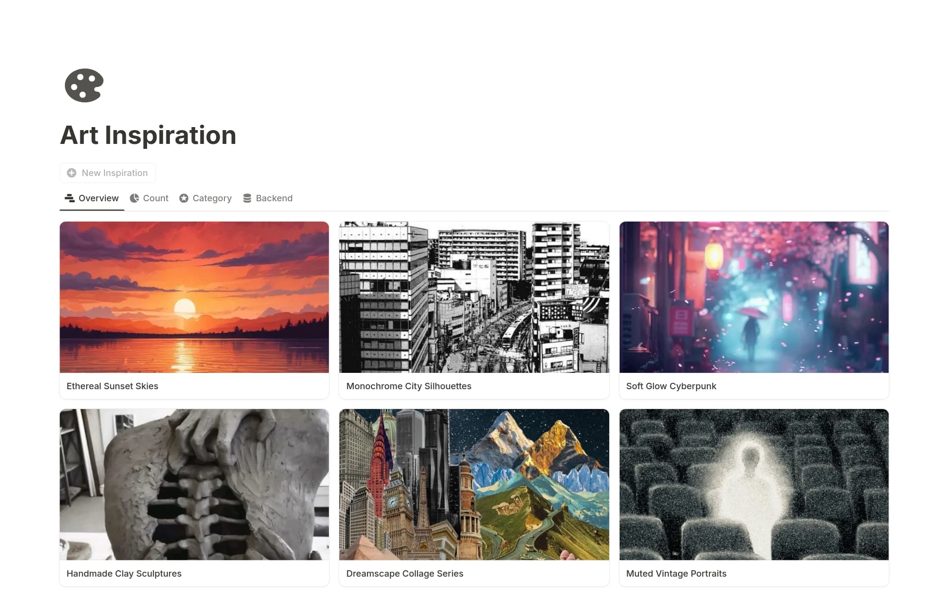 Art Inspiration