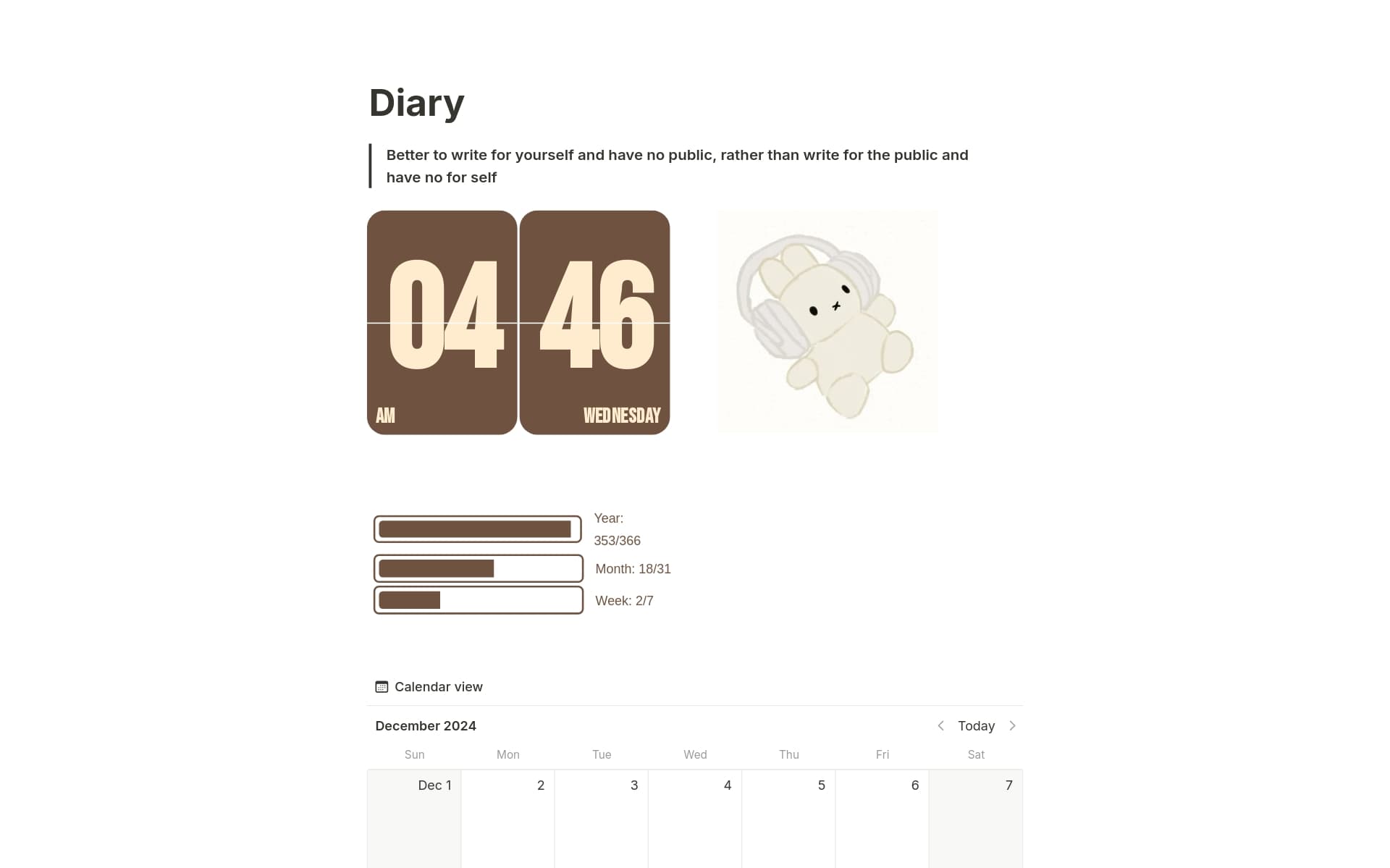My Diary